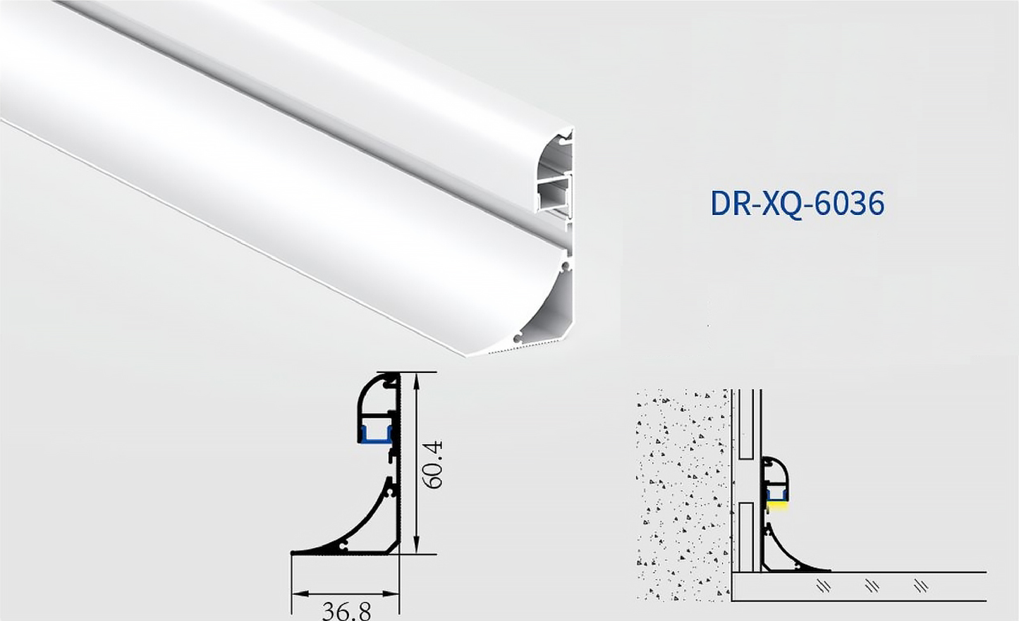 Ceiling Linear Light (XQ-6036)