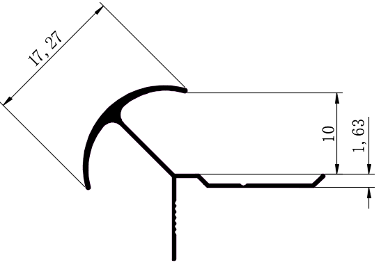 10mm Decorative Moulding