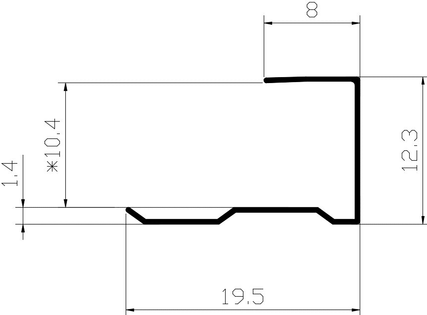 10mm Decorative Moulding