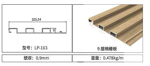 9mm Grid Plate LP-163 for Wall Panels | January 2026
