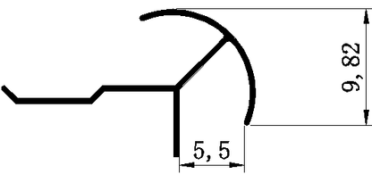 5mm Decorative Moulding