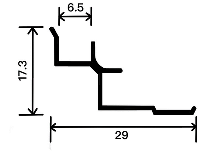 6mm Decorative Moulding