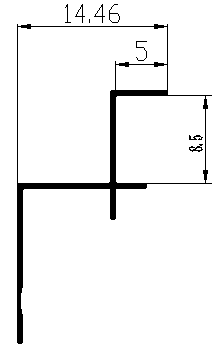 8mm Decorative Moulding