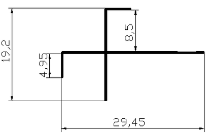 8mm Decorative Moulding