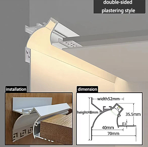 Ceiling profiles+wall lights series(XQ-8657)