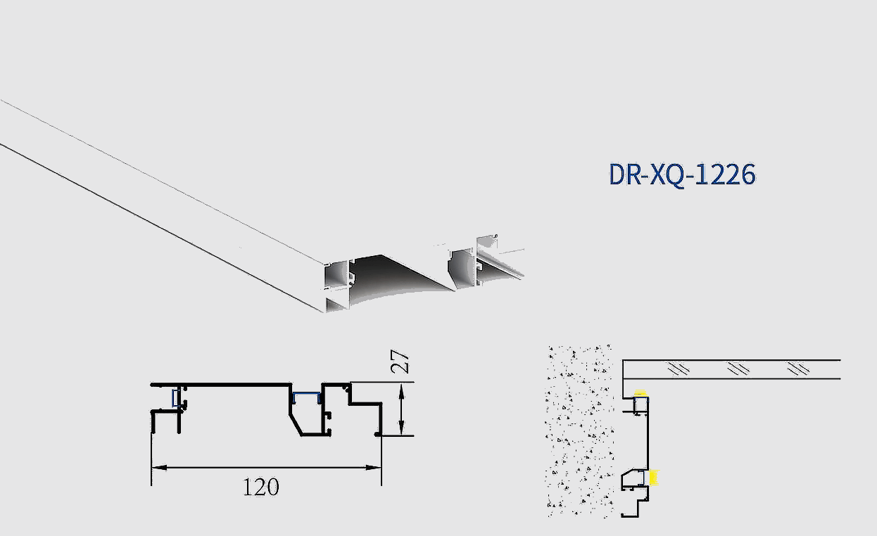 Ceiling Linear Light（XQ-1226）