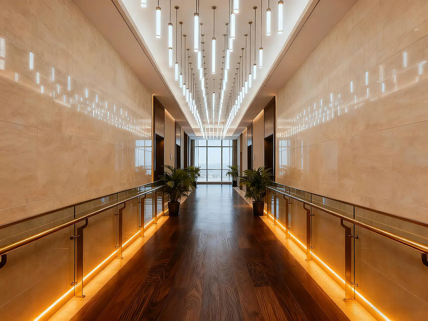 Application of LED Skirting Boards Foshan Alu Mrs / LED skirting boards