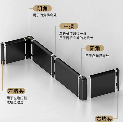 Minimalist Type C – Curved with Straight Edge Type – Skirting Board