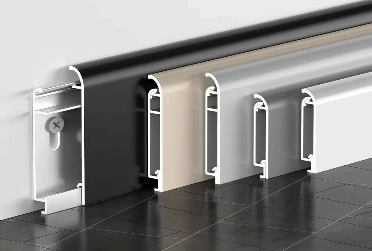 Minimalist Type C – Curved with Straight Edge Type – Skirting Board